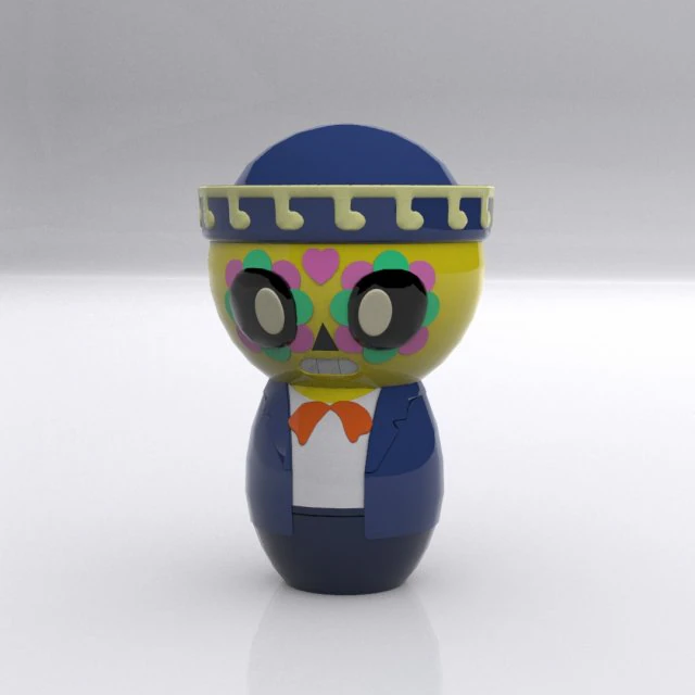 POCO Matreshka 3D Modell .c4d .max .obj .3ds .fbx .stl .blend 