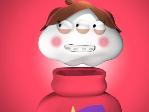 Spa&szlig; Mabel Cloud 3D Modell