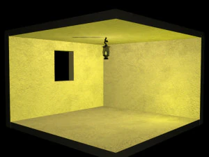 Witch house animation 3D Model