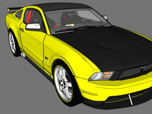auto Modello 3D