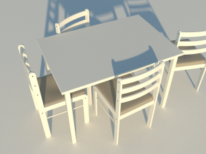 table 3D Model