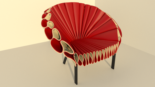 armchair Modèle 3D .c4d .max .obj .3ds .fbx .stl .blend 