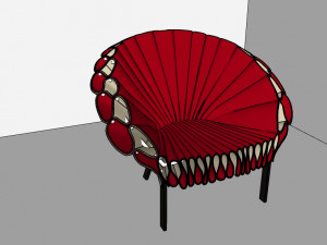 armchair Modèle 3D