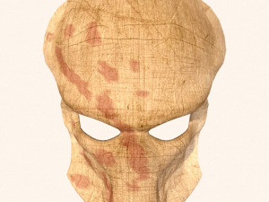 predator mask Modelo 3D