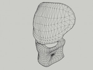 predator mask Modelo 3D