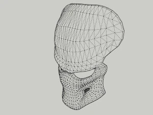predator mask 3D Model