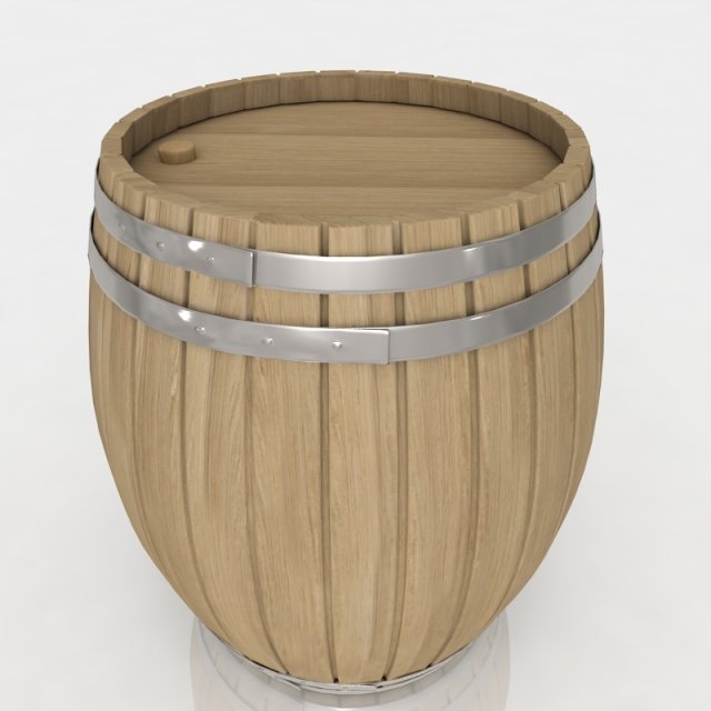 barell 3D 模型 .c4d .max .obj .3ds .fbx .stl .blend 