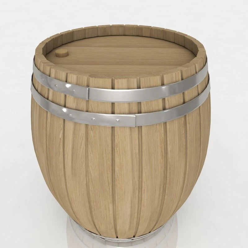barell 3D Model .c4d .max .obj .3ds .fbx .stl .blend 