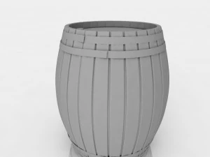 barell 3D Model