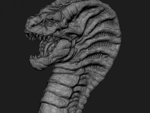 अजगर 3D मॉडल