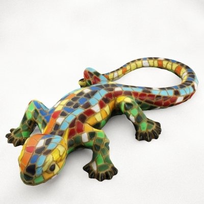 lizard Model 3D .c4d .max .obj .3ds .fbx .stl .blend 