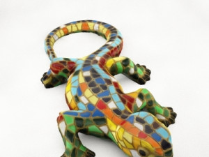 lizard Model 3D
