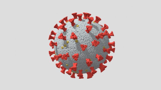 coronavirus covid-19 Modelo 3D .c4d .max .obj .3ds .fbx .stl .blend 