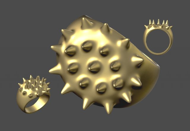 dragon ring Modello 3D .c4d .max .obj .3ds .fbx .stl .blend 