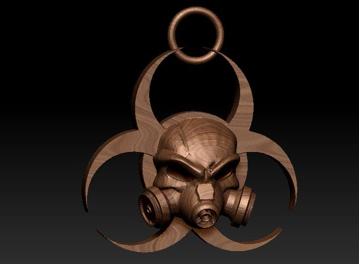 biohazard 3D Model .c4d .max .obj .3ds .fbx .stl .blend 