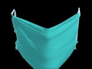 medical mask 3D 模型