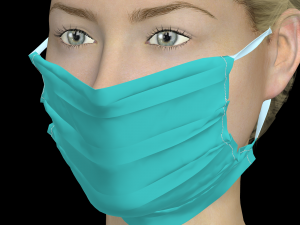 medical mask 3D 模型