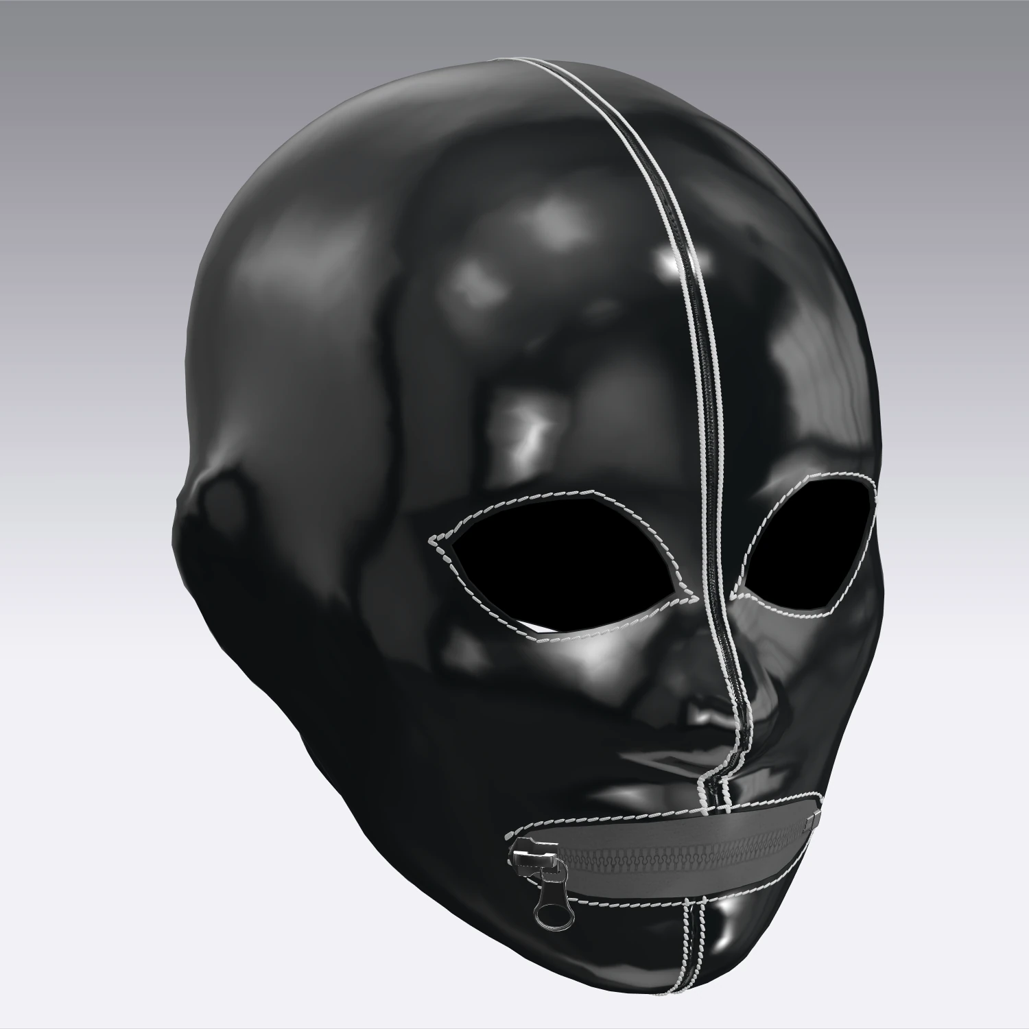 bdsm mask 3D Model .c4d .max .obj .3ds .fbx .stl .blend 
