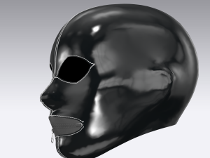 bdsm mask 3D 모델