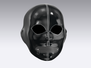 bdsm mask 3D 모델