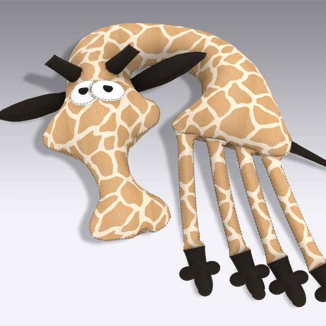 giraffe 3D Модель .c4d .max .obj .3ds .fbx .stl .blend 