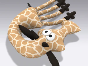 girafa Modelo 3D