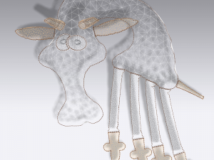 giraffe 3D Модель