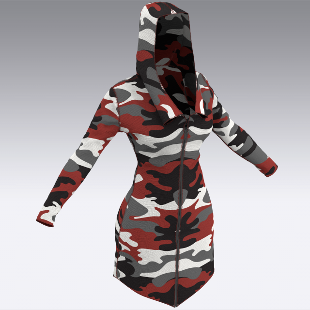 jacket 3D Модель .c4d .max .obj .3ds .fbx .stl .blend 
