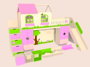 children room Modello 3D