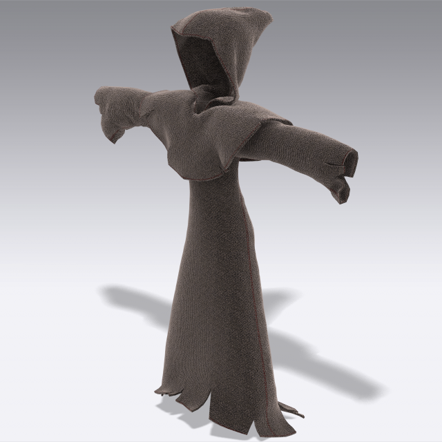 cloak 3D Модель .c4d .max .obj .3ds .fbx .stl .blend