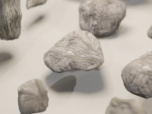 rocks 3D मॉडल