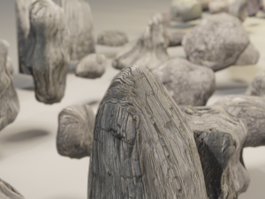 rocks 3D मॉडल