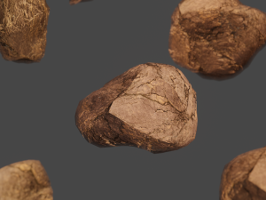rocks 3D मॉडल