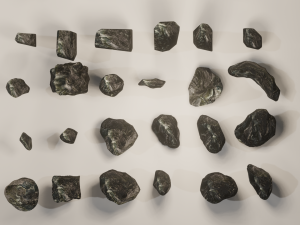 rocks 3D मॉडल