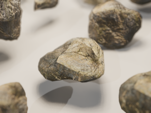 rocks 3D मॉडल