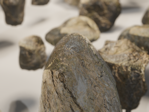 rocks 3D मॉडल