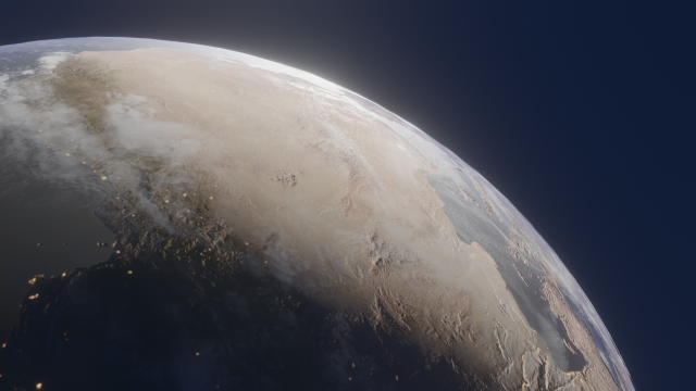 earth 3D 模型 .c4d .max .obj .3ds .fbx .stl .blend 
