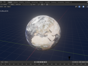 earth 3D 模型