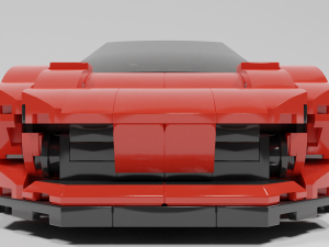 lego ferrari 3D मॉडल