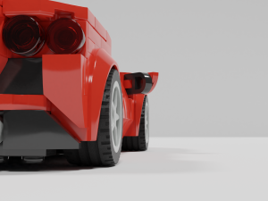 lego ferrari 3D मॉडल
