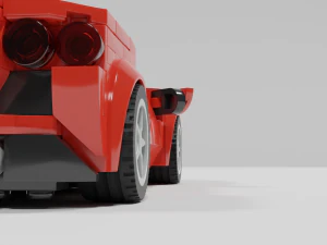 lego ferrari 3D Model