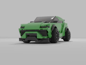 lego sportcar 3D Model