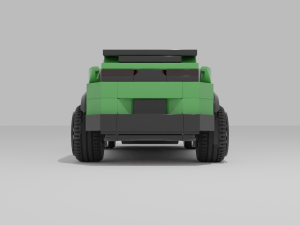 lego sportcar 3D मॉडल