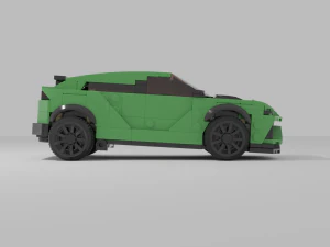 lego sportcar 3D Model