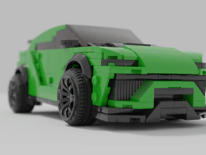 lego sportcar 3D Model
