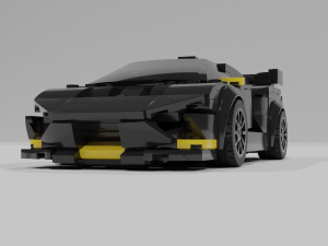 lego sportcar 3D-Modell