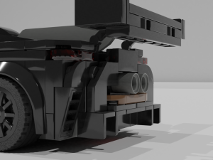 lego sportcar 3D-Modell