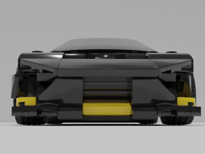 lego sportcar 3D-Modell