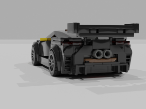 lego sportcar 3D-Modell