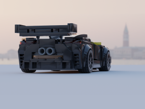 lego sportcar 3D-Modell